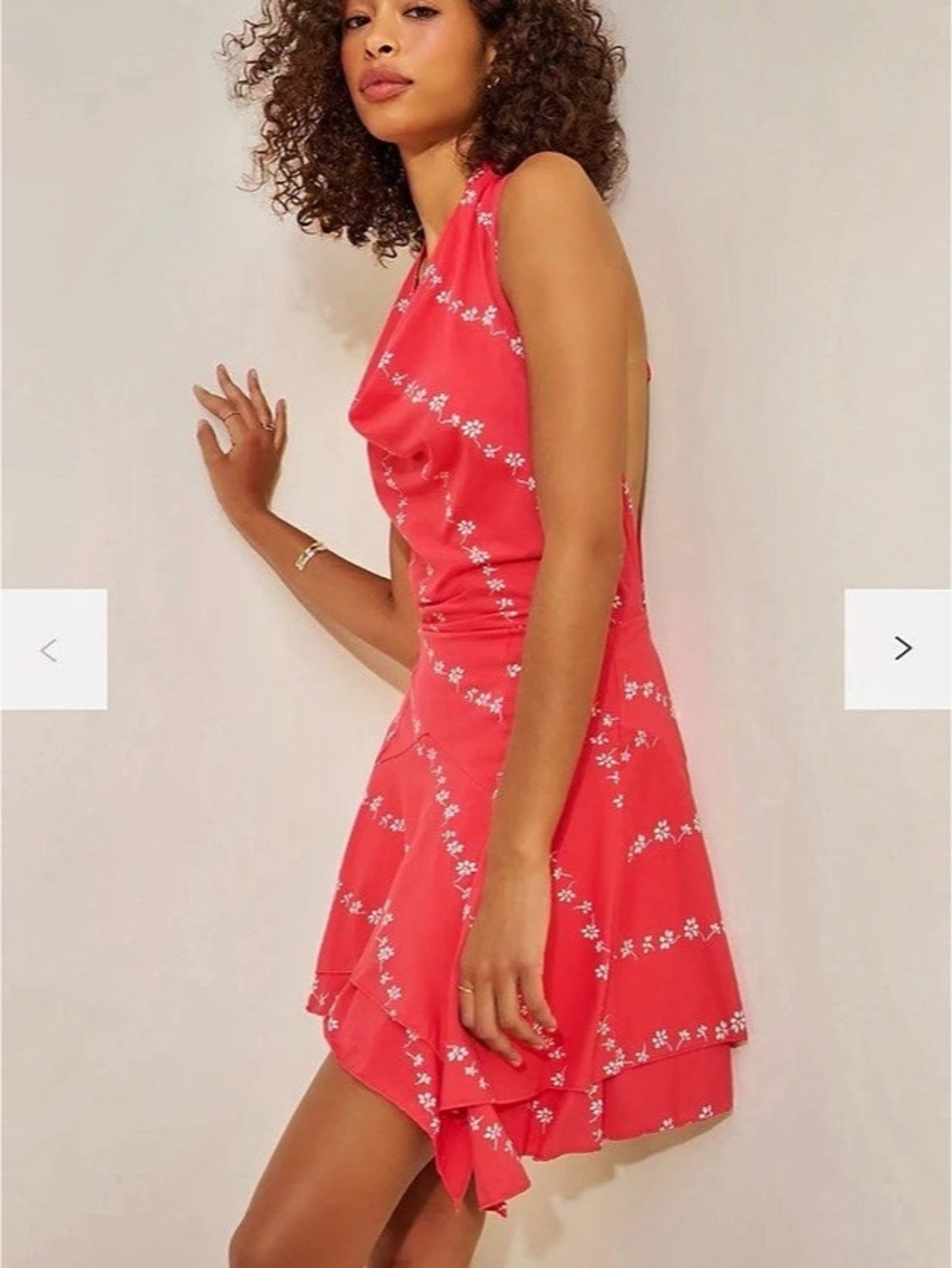 Free People electric Daisy Mini Dress size Medium